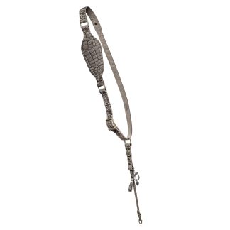 Camera shoulder strap | Limited edition croco grey