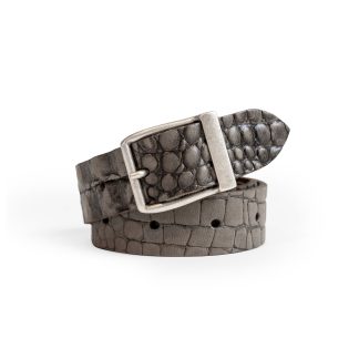 The Hantler belt | Limited edition croco grey