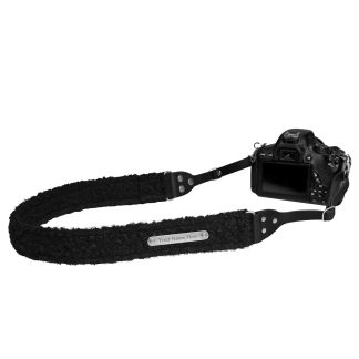Camera neck strap | Teddy black