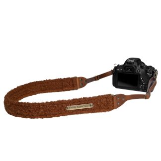 Camera neck strap | Teddy brown