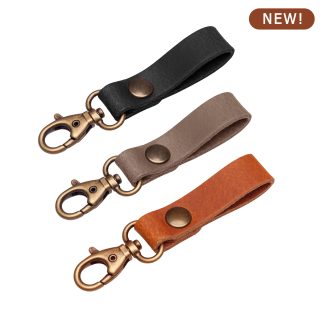 Leather belt loop