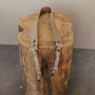HFS60 | Neckstrap - Taupe/Brass