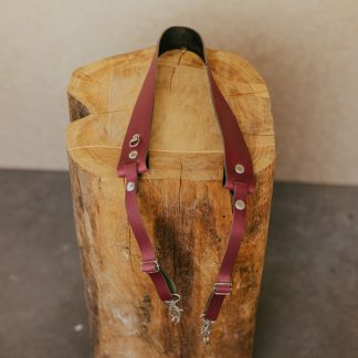 HFS64 | Neckstrap - Bordeaux/Old silver
