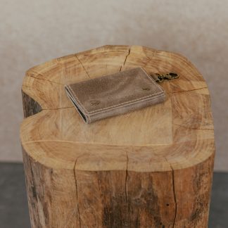 HFS78 | Memorycard holder - Desert Taupe/Brass