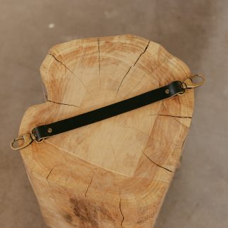 HFS98 | Cheststrap Black/Brass Large