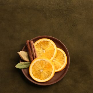 Leren fotoachtergrond M | Avocado